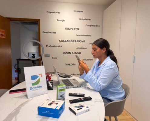 Chiara al lavoro